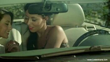 horny lesbians get sensual and lick each other 😘