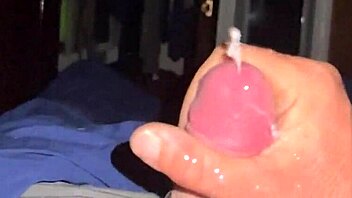 Slow Motion Cumshot During Intense Masturbation