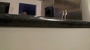 Wow, neighbor's moans explode as he visits her!