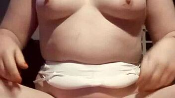 i'm playing with her breasts in this homemade pov session