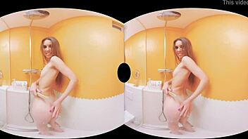 Wow, virtual pissing action at Virtualrealporn com!