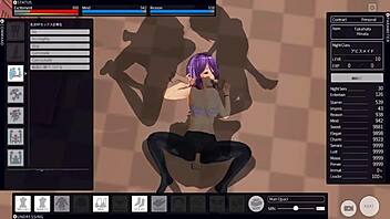 A group of Yuris take turns giving each other blowjobs and getting their pussies eaten