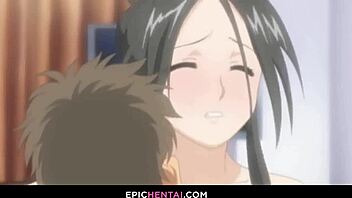 Koichi watches Kimihiko seduce Kanako and cums hard?