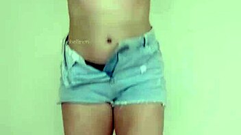 Hey, wanna see this hot milf stripteaser rip clothes off?