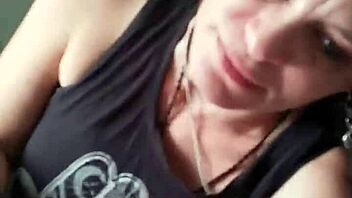 hot milf sucking cock deep