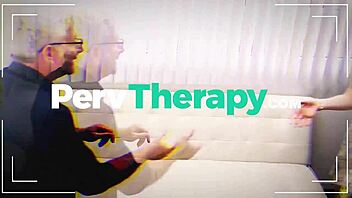 Stepdad drills Iggy Amore's shaved pussy balls deep in wild session