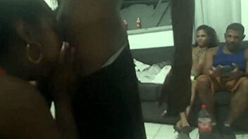 Three-year celebration with amateur actresses and naughty couples