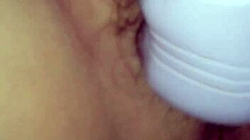 Japanese wife reaches intense climax during sensual massage session.