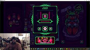 Nude hentai game demo with nasty anime puzzle scrolls