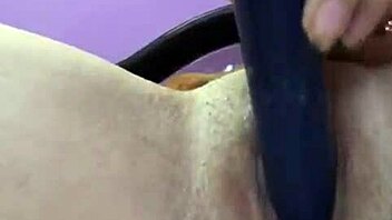 Amateur solo play with vibrator