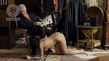 Lovely Brunette Pornstar Gets Punished Hard