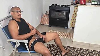 Wife Catches Me Masturbating And Fucks Me Hard!