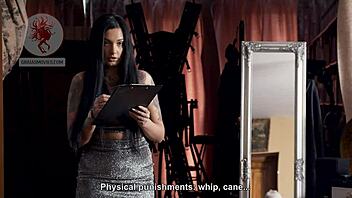Lovely Brunette Pornstar Gets Punished Hard