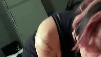 hot milf sucking cock deep