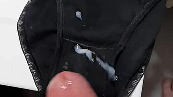 Watching my wife show off her new panties turns me on