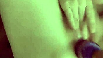 velvet milf squirts hard with huge homemade toys in wild orgasm play