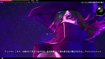 Hentai game play with a witchy twist