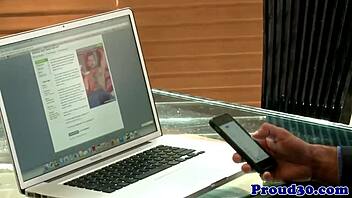 Gay bear gets ass fucked by his masseur