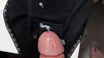 Watching my wife show off her new panties turns me on
