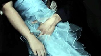 Nerdy Teen Cock Fed by Boys at Prom