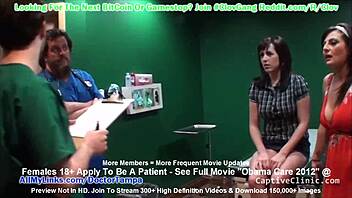 דוקטור טמפה וטינה לי קומט בקליניקה שבויה בבדיקת אובמה קר 2012