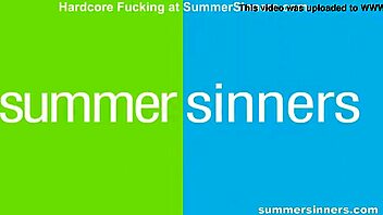 From Swimming To Fucking! Bent Over Deepthroat!