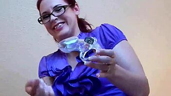 Wear Chastity Device In Bondage Femdom Session With Toys And BDSM POV!