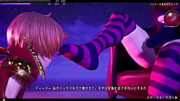 Hentai game play with a witchy twist