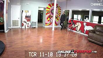 bethany gets creepy bruno's huge cock hard in this cfnm scene 😈