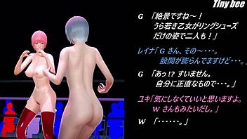 sporty 3d cartoon toys in anime hentai