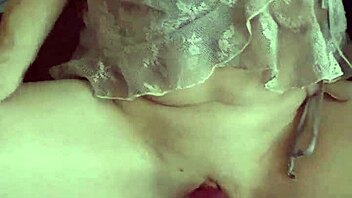 velvet milf squirts hard with huge homemade toys in wild orgasm play