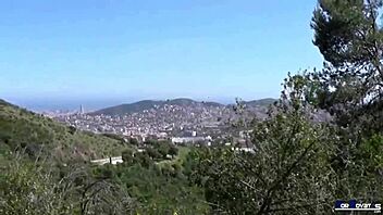 Fucking Young Spanish Amateur Latina With Handjob And Blowjob In The Mountain