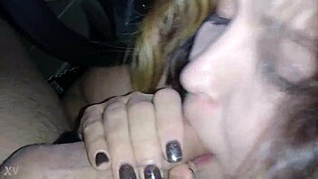 my horny wife liz d after bar taking care of cock