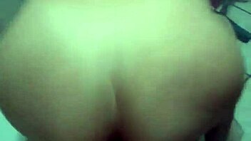 Brunette amateur fucks in the shower.