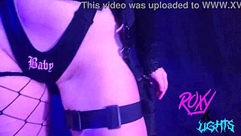 cosplay egirl with shaved pussy and small tits fucking in homemade sex tape