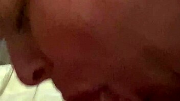 She gives a pawg blowjob