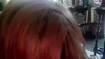 This milf sucks cock eagerly.