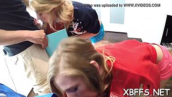 Hardcore group sex with best friends