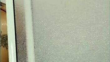 Angelique's shower experience: masturbation, peeing, and cumming