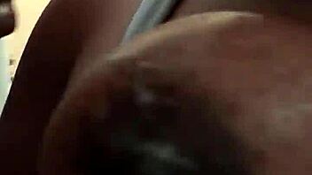 Kay's sexy wife reveals big tits for cum