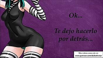 Lucy's panties and stockings make for a steamy hentai experience