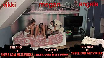 first time teen explores naughty fun in a sex video chat.