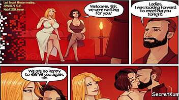 hey, check out this threesome with advanced robot sex dolls 😏