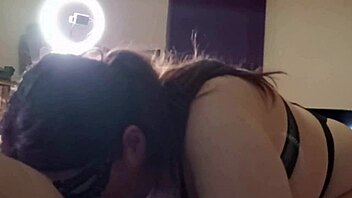 Chubby amateur choked on cock, snot flying everywhere