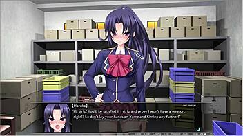 Pretty Swordswoman Gives Intense Blowjob To Step Cousin