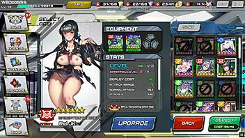 Hentai game: Sf girls in costume get naughty and squirt