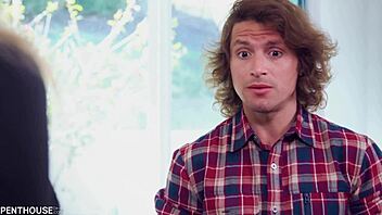 PenthouseGold: Tenant's Massive Cock Vanishes in MILF Rachael Cavalli's Deep Throat