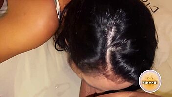 Lady Black8 bangs hard on public beach with friend in hot outdoor sex!