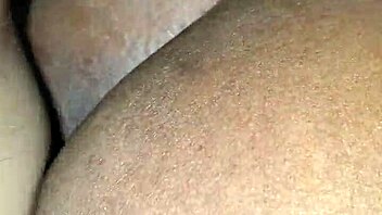 Black amateurs enjoy anal sex in POV video