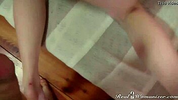 Seduction of hot horny girl in relationship ends with bent over doggystyle fucking and cumshot.